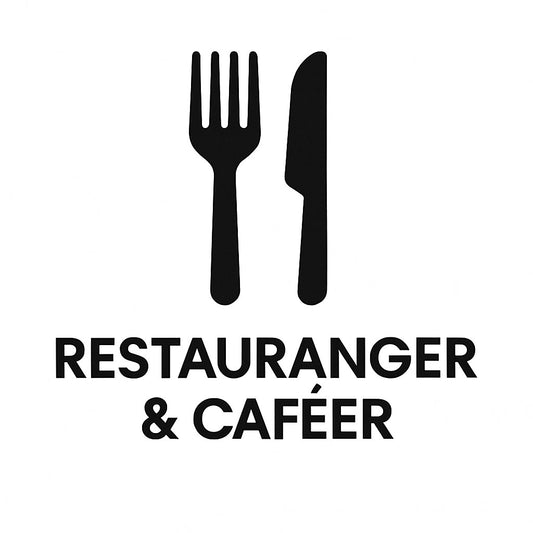 Produktbild för Restauranger & Caféer - Standardpaket – Digitalt AI-promptpaket i PDF-format från Prompty.se